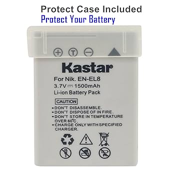 Amazon.com : Kasatar 2pcs Battery Replacement for Nikon EN